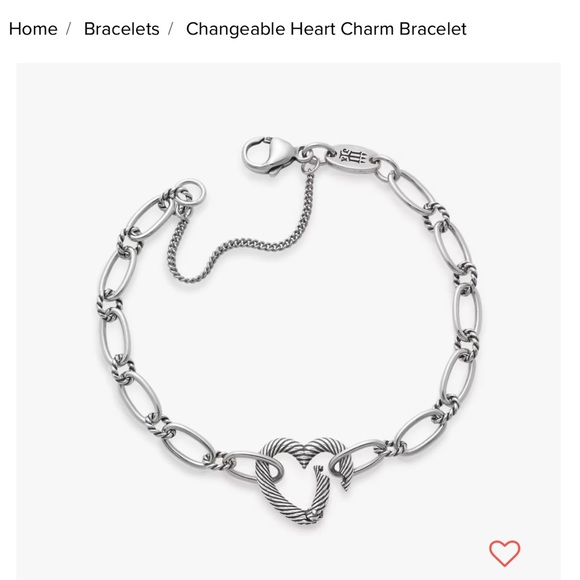 James Avery Jewelry James Avery Changeable Heart Charm
